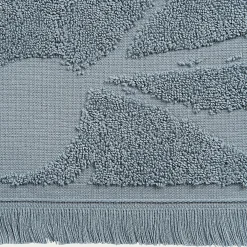 Lot de 2 serviettes invité en coton - bleu calaluna 30x50cm
