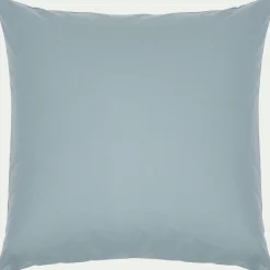Lot de 2 taies d'oreiller en coton - bleu calaluna 65x65cm
