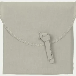 Lot de 2 taies d'oreiller en coton - vert olivier 65x65cm
