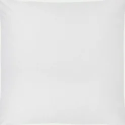 Lot de 2 taies oreiller en coton - blanc 65x65cm