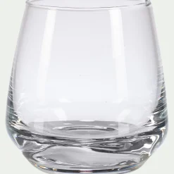 Lot de 6 verrines en cristallin D6cm - transparent