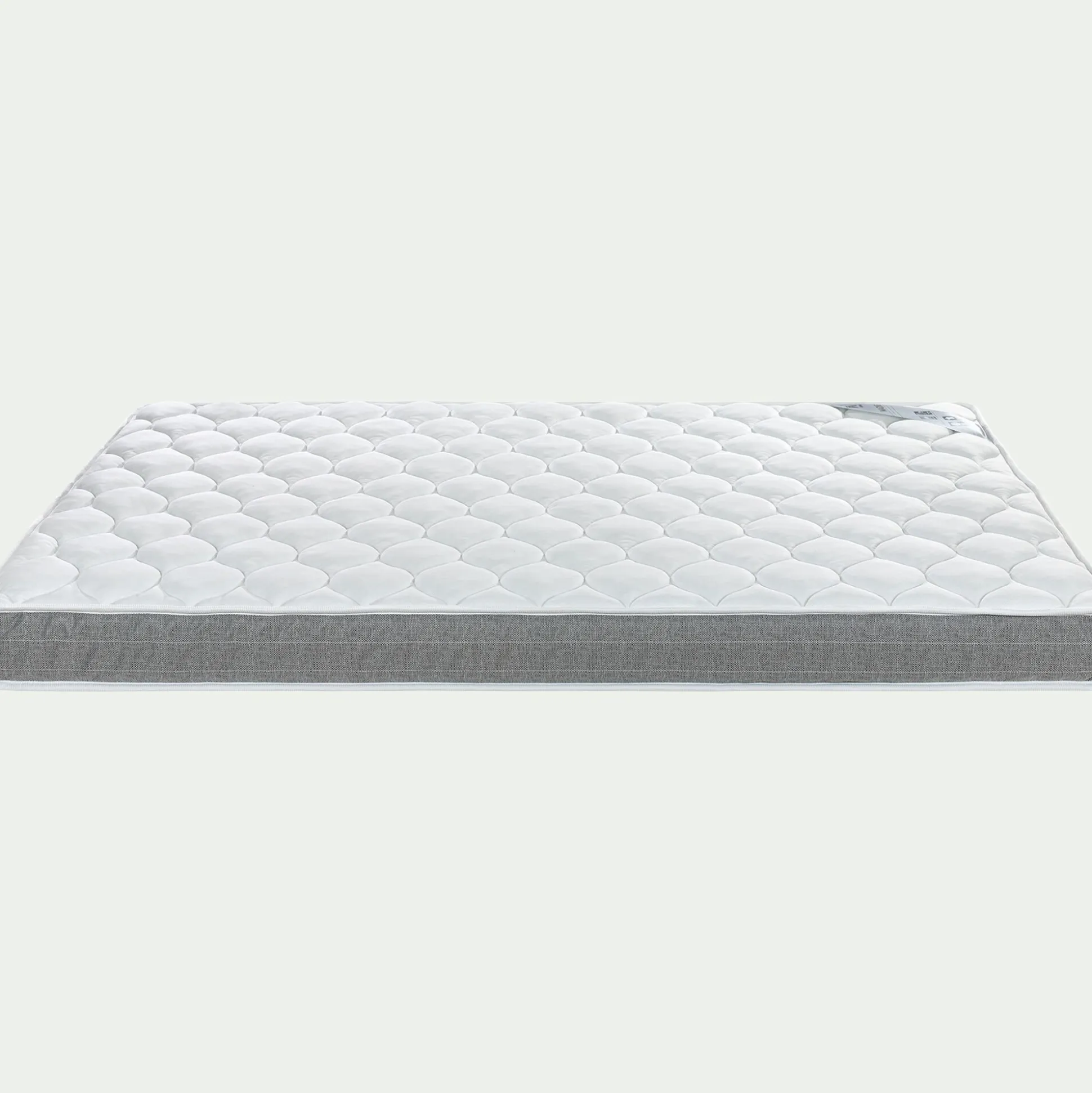 Matelas alinea en mousse accueil équilibré 15cm 120x200cm - blanc
