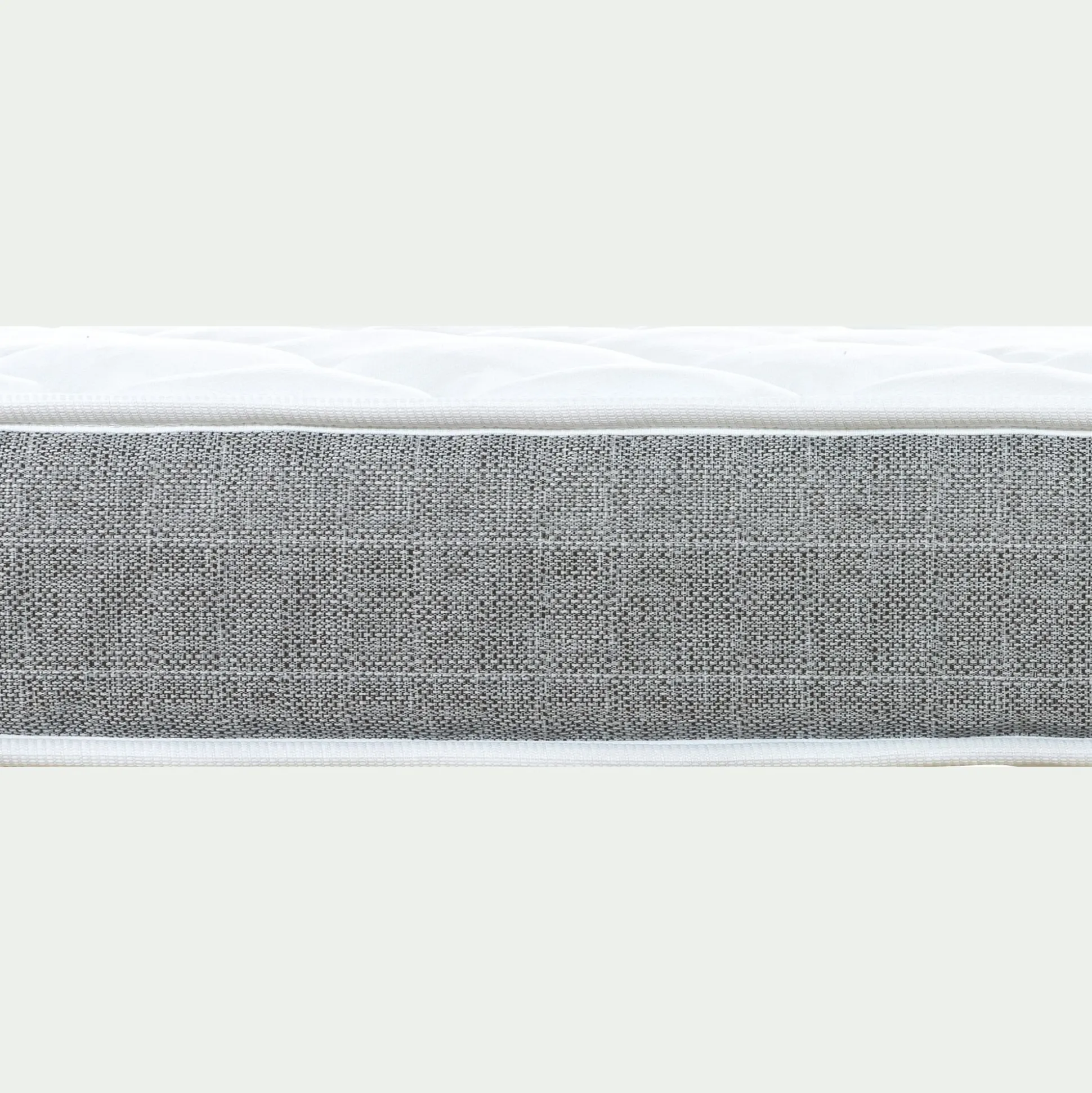 Matelas alinea en mousse accueil équilibré 15cm 120x200cm - blanc