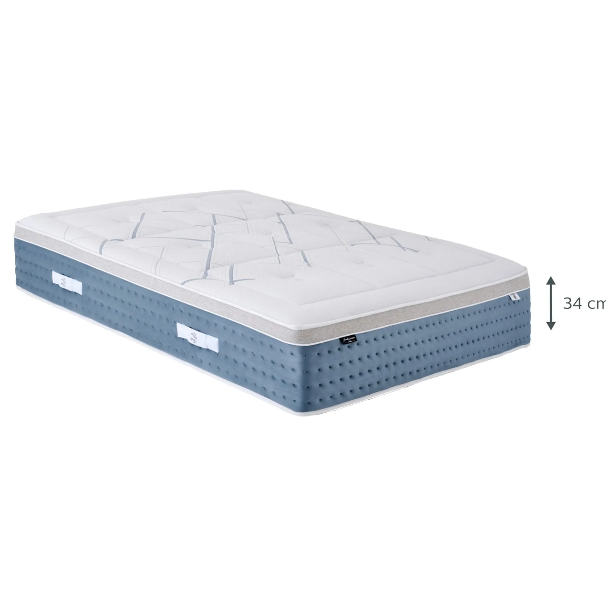Matelas alinea à ressorts accueil moelleux 80x190cm