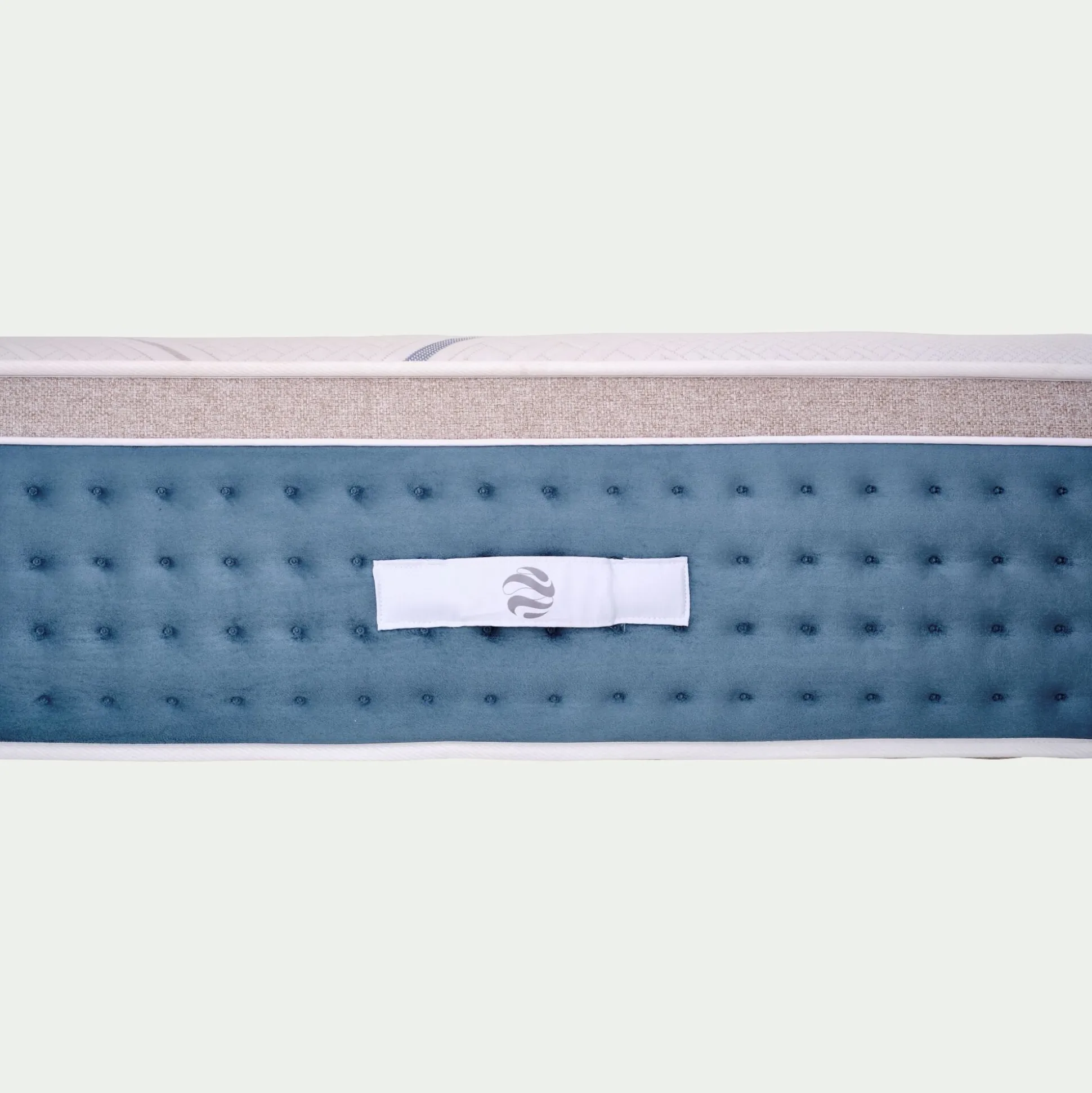 Matelas alinea à ressorts accueil moelleux 90x190cm