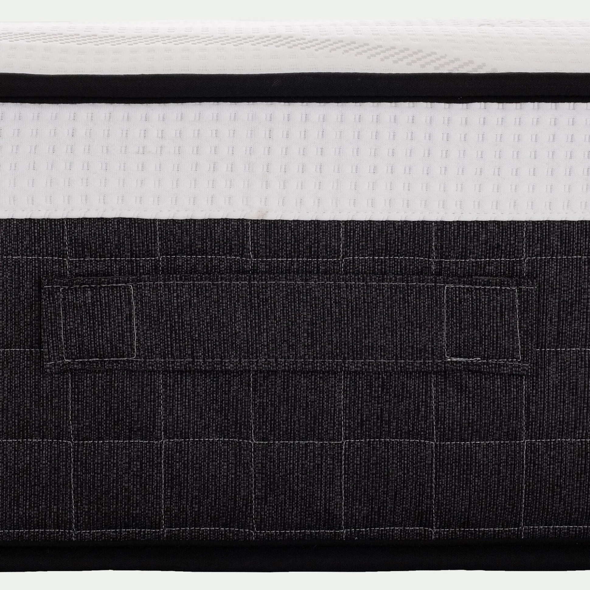 Matelas alinea à ressorts accueil équilibré 140x200cm - noir