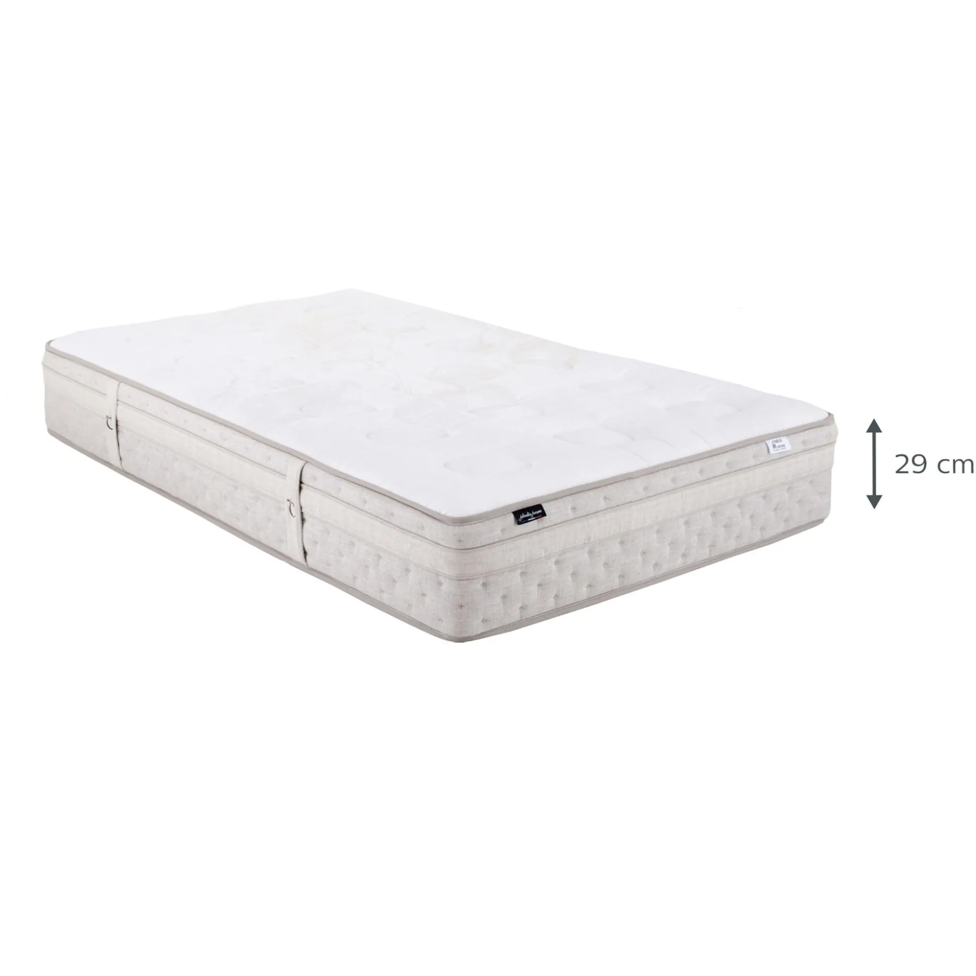 Matelas alinea à ressorts ensachés accueil équilibré 80x190cm