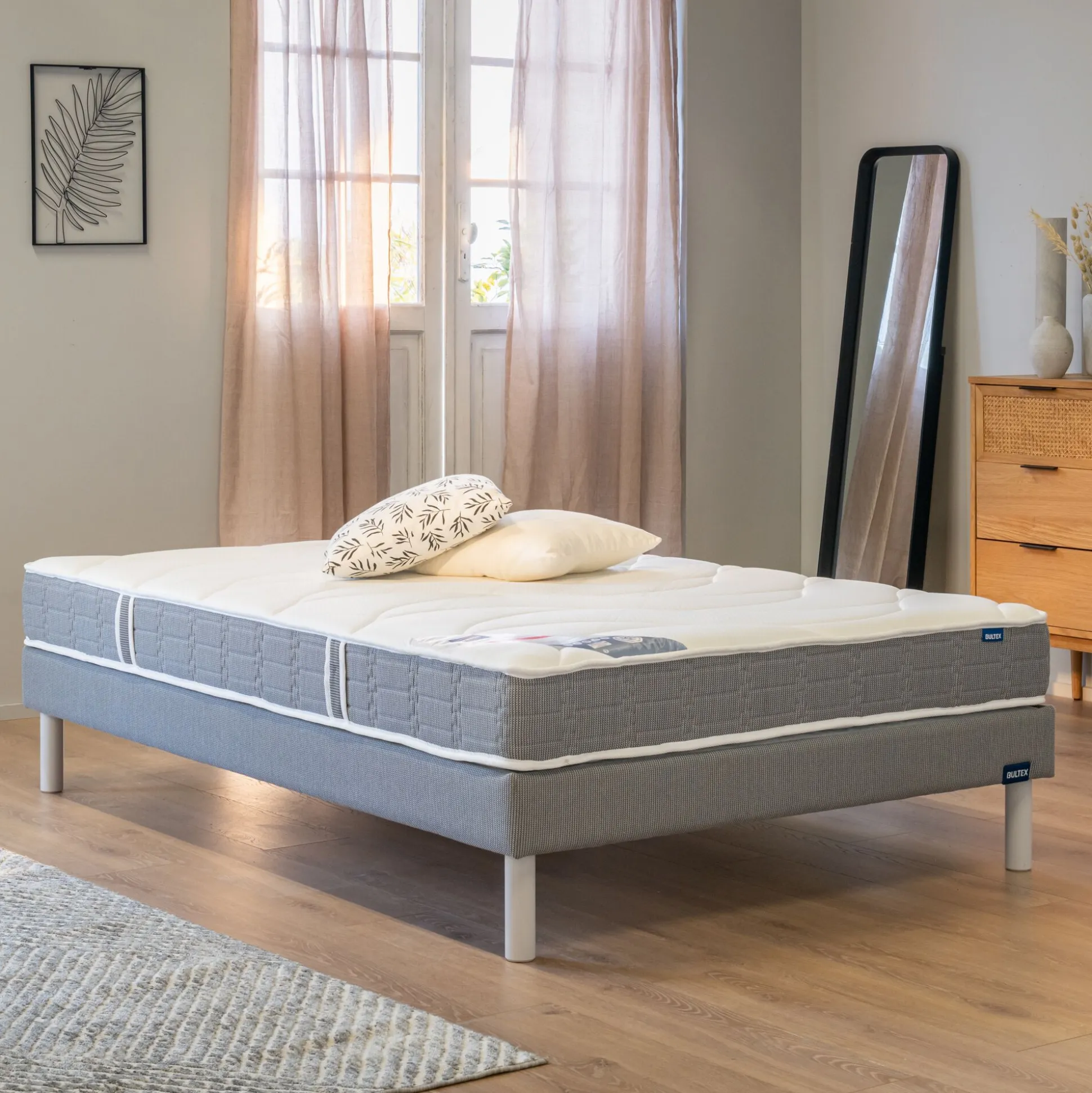 Matelas Bultex en mousse accueil équilibré - 160x200cm