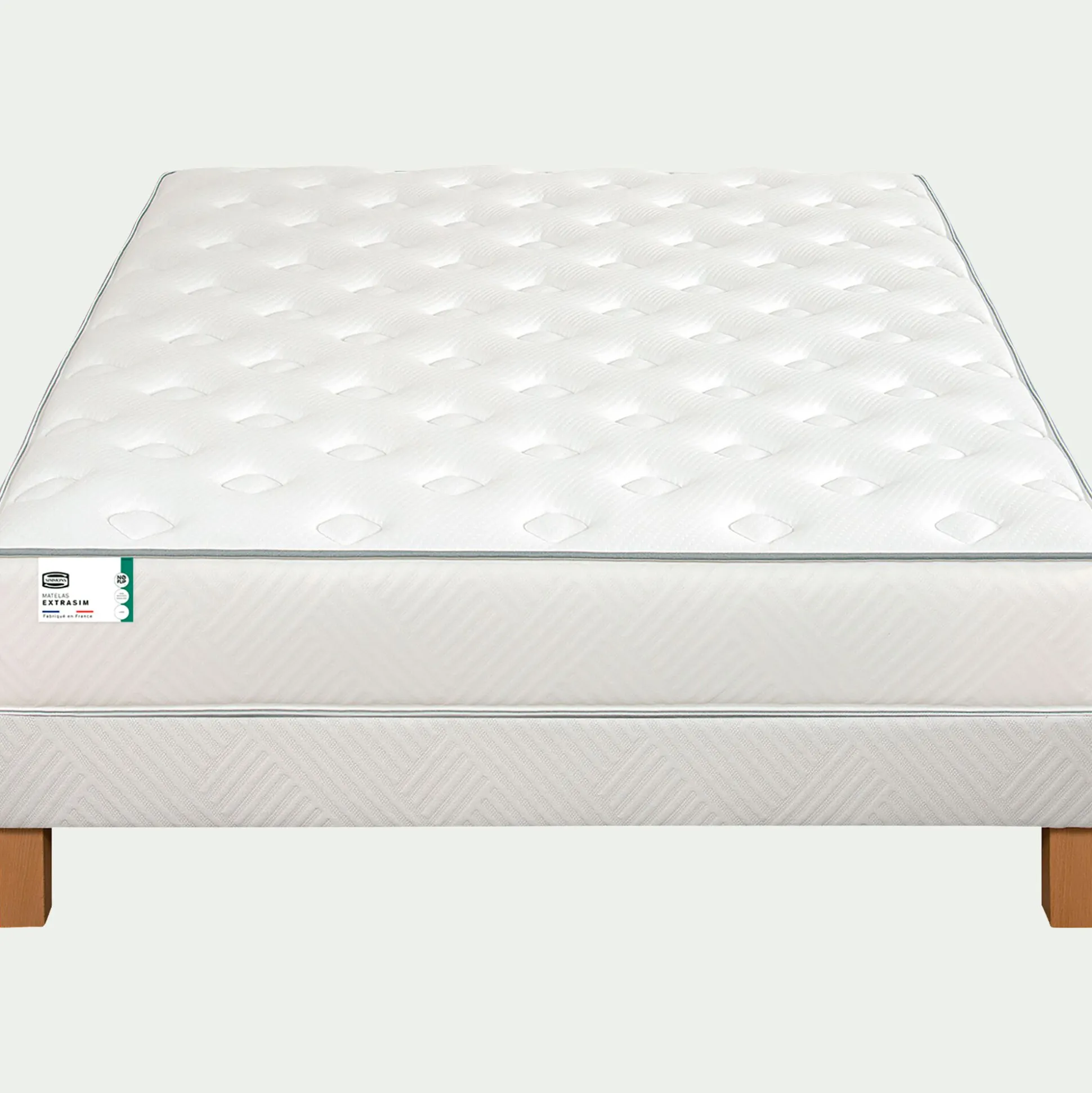 Matelas Simmons à ressorts accueil très ferme - 140x200cm