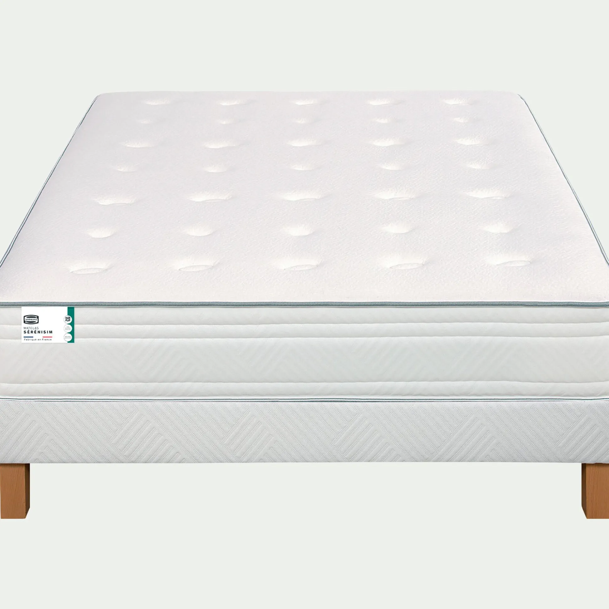 Matelas Simmons à ressorts accueil équilibré - 160x200cm