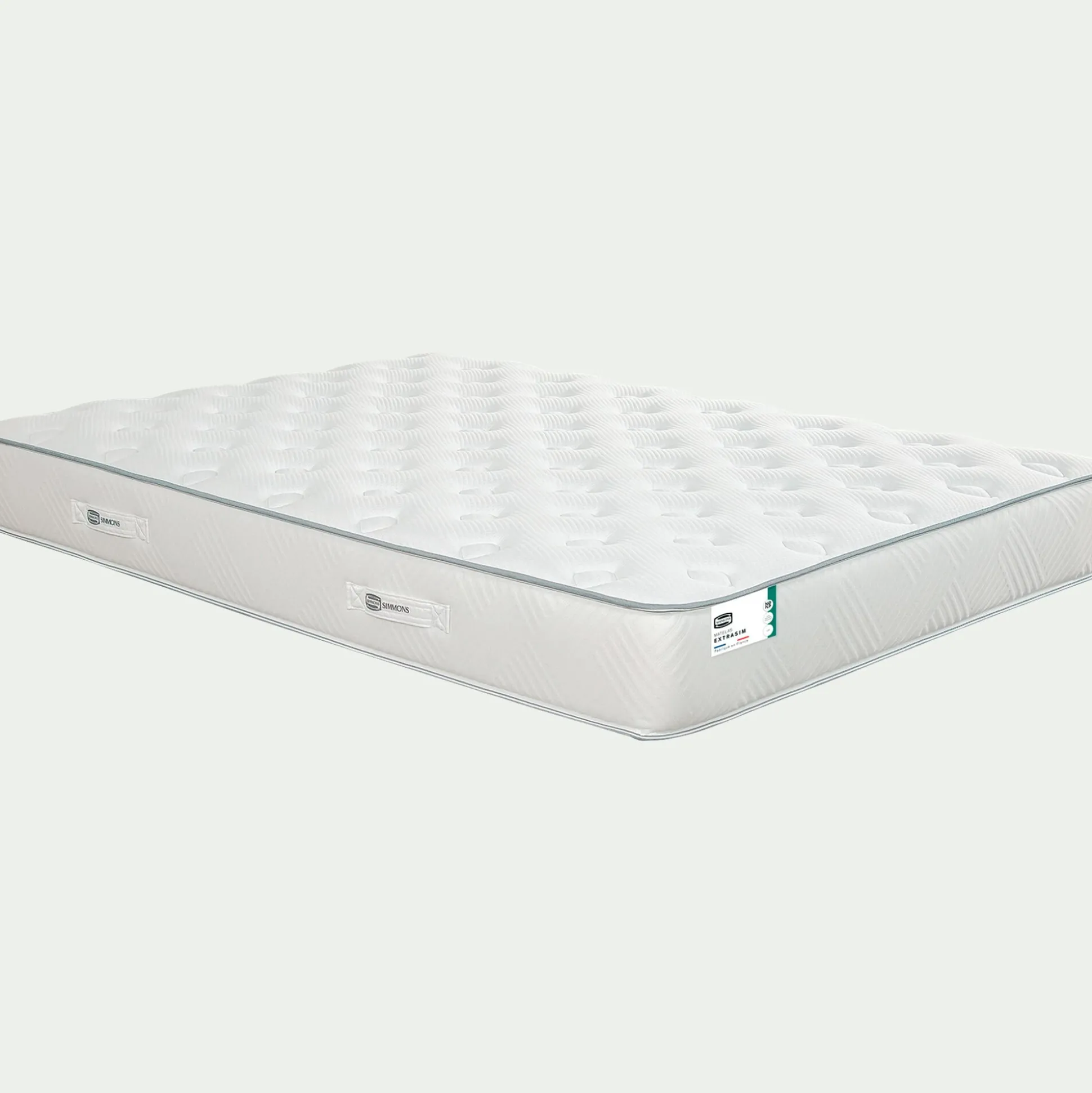 Matelas Simmons à ressorts accueil très ferme - 160x200cm