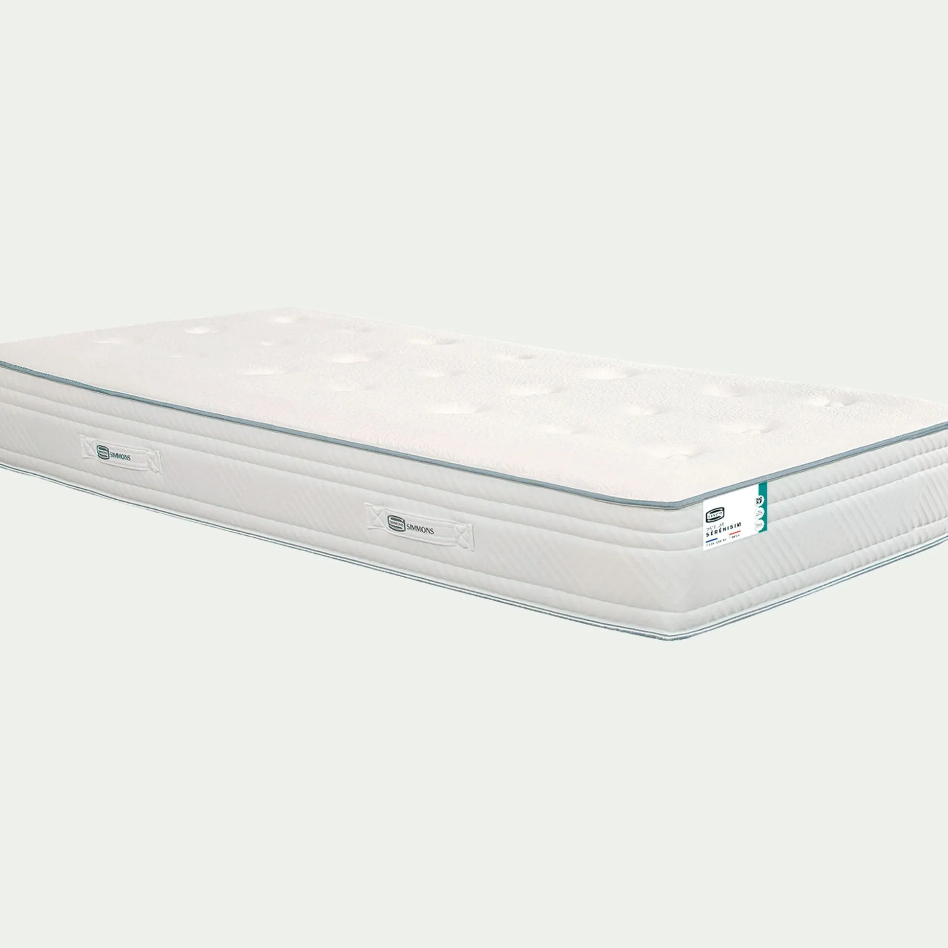 Matelas Simmons à ressorts accueil équilibré - 90x190cm