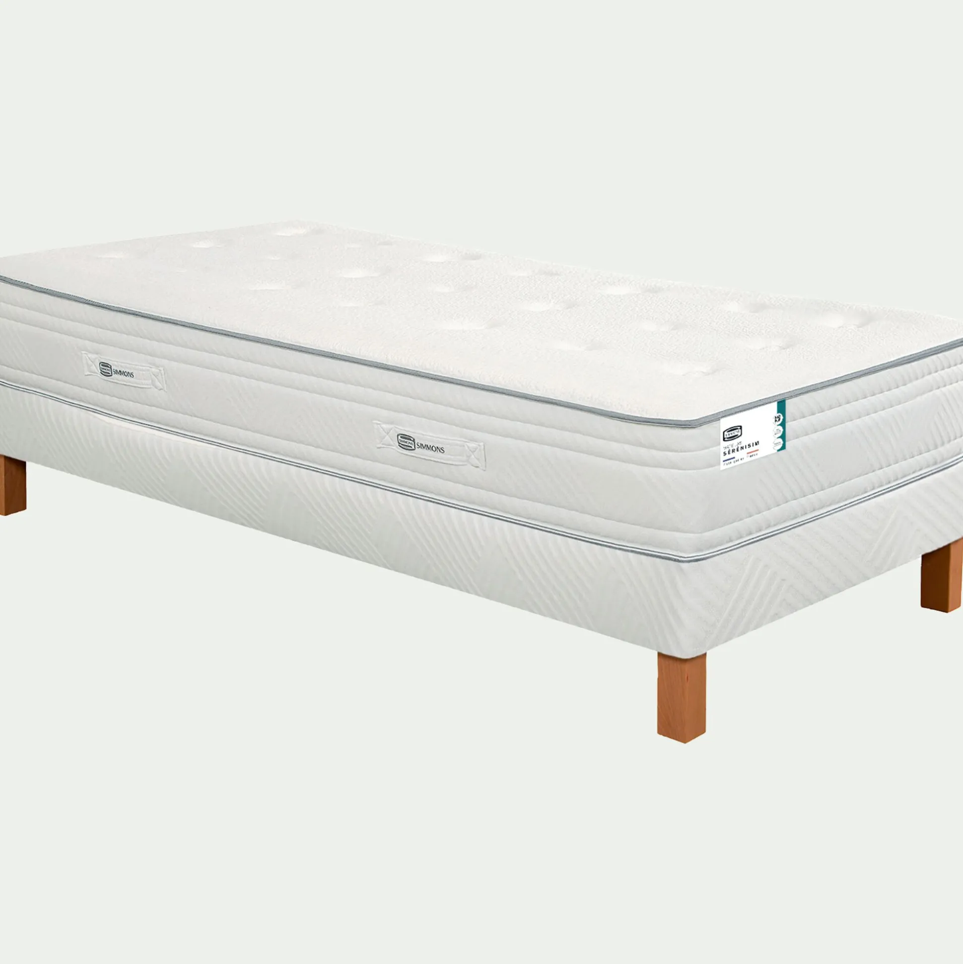 Matelas Simmons à ressorts accueil équilibré - 90x190cm