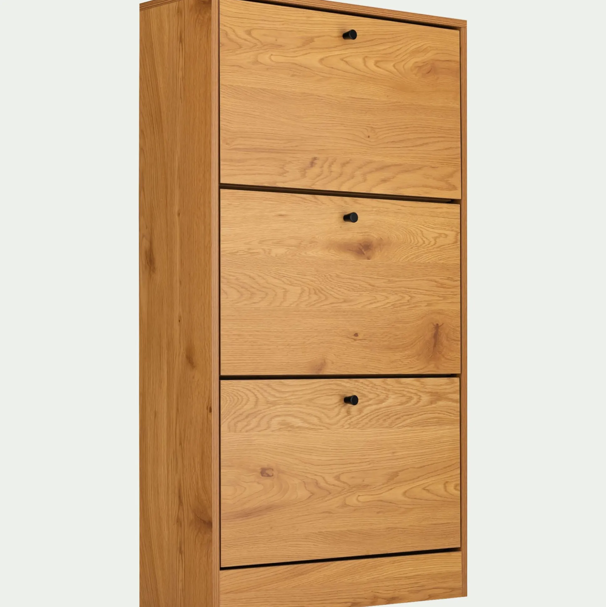 Meuble à chaussures en bois - bois clair