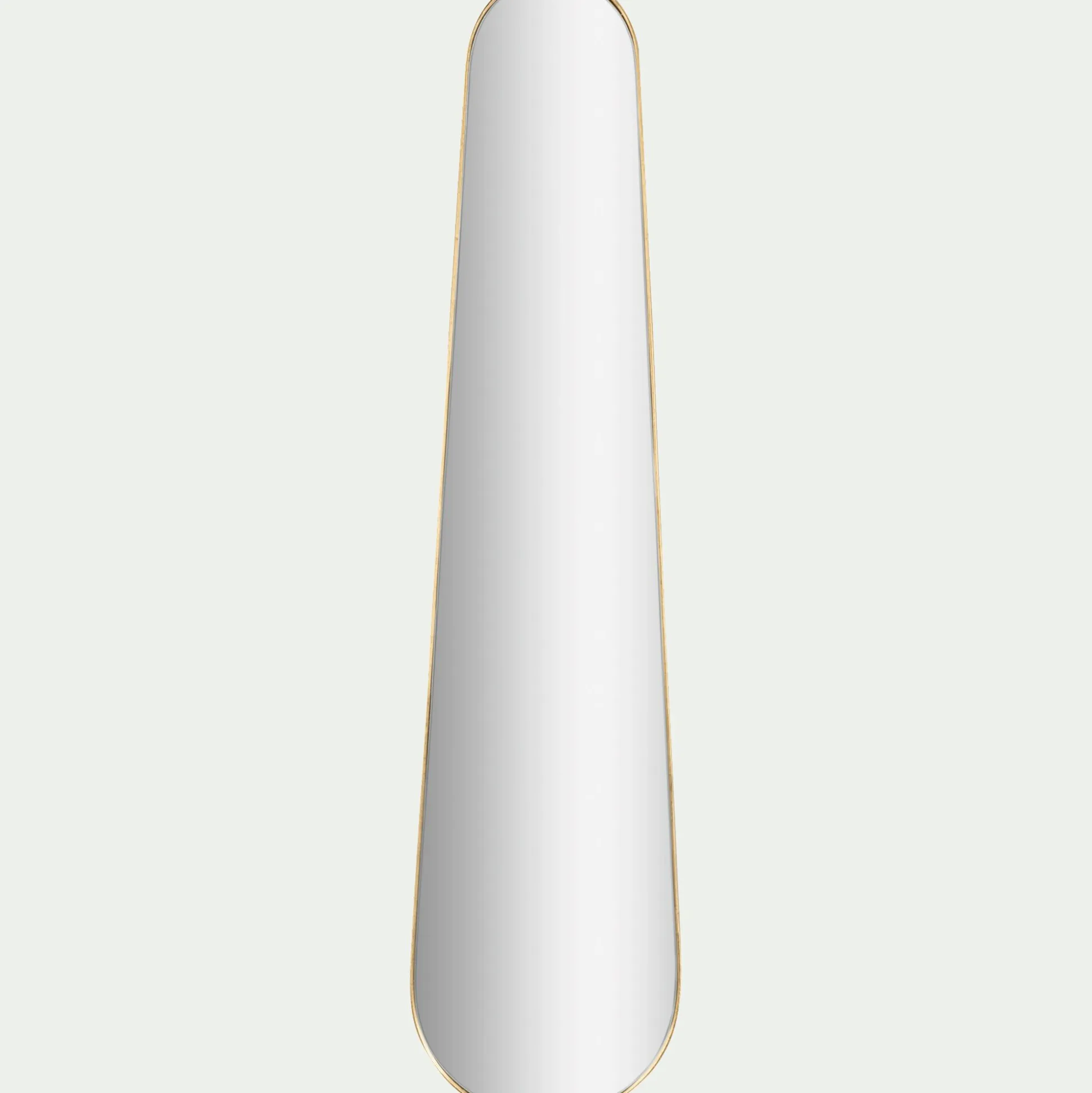 Miroir allongé cadre 92x22cm - doré