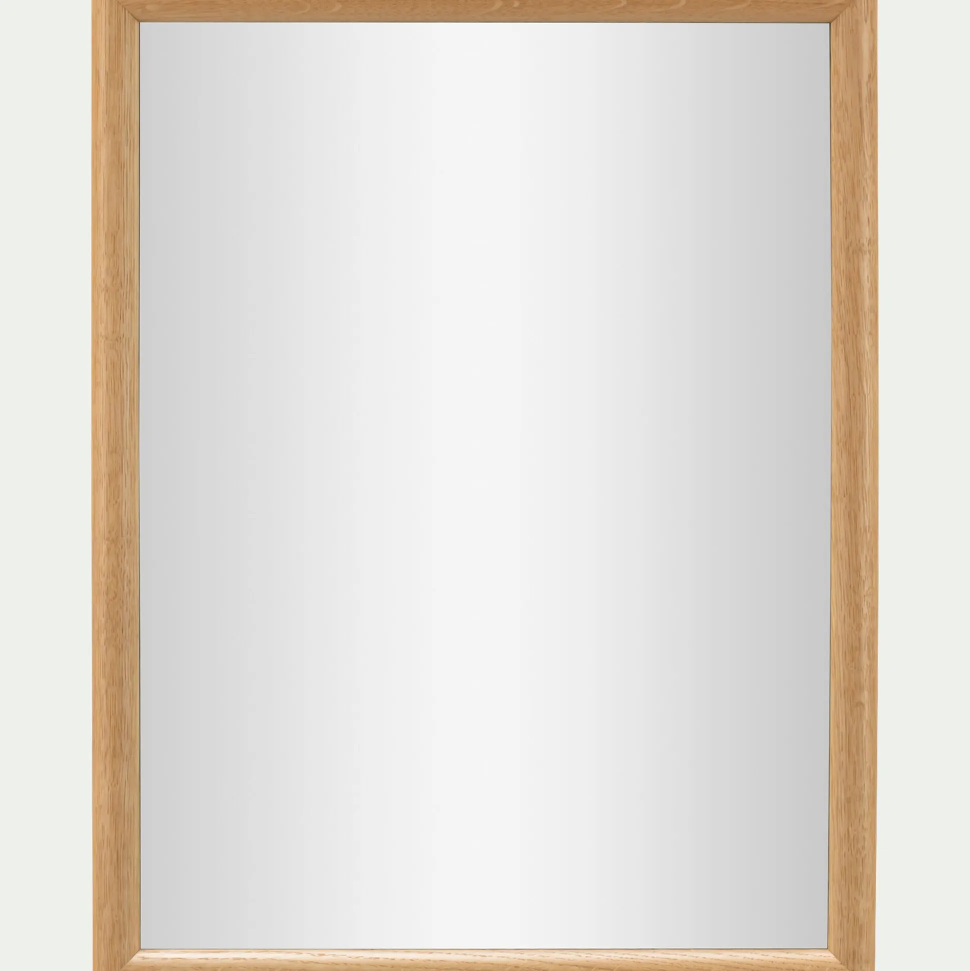 Miroir en bois de chêne 30x40cm - naturel