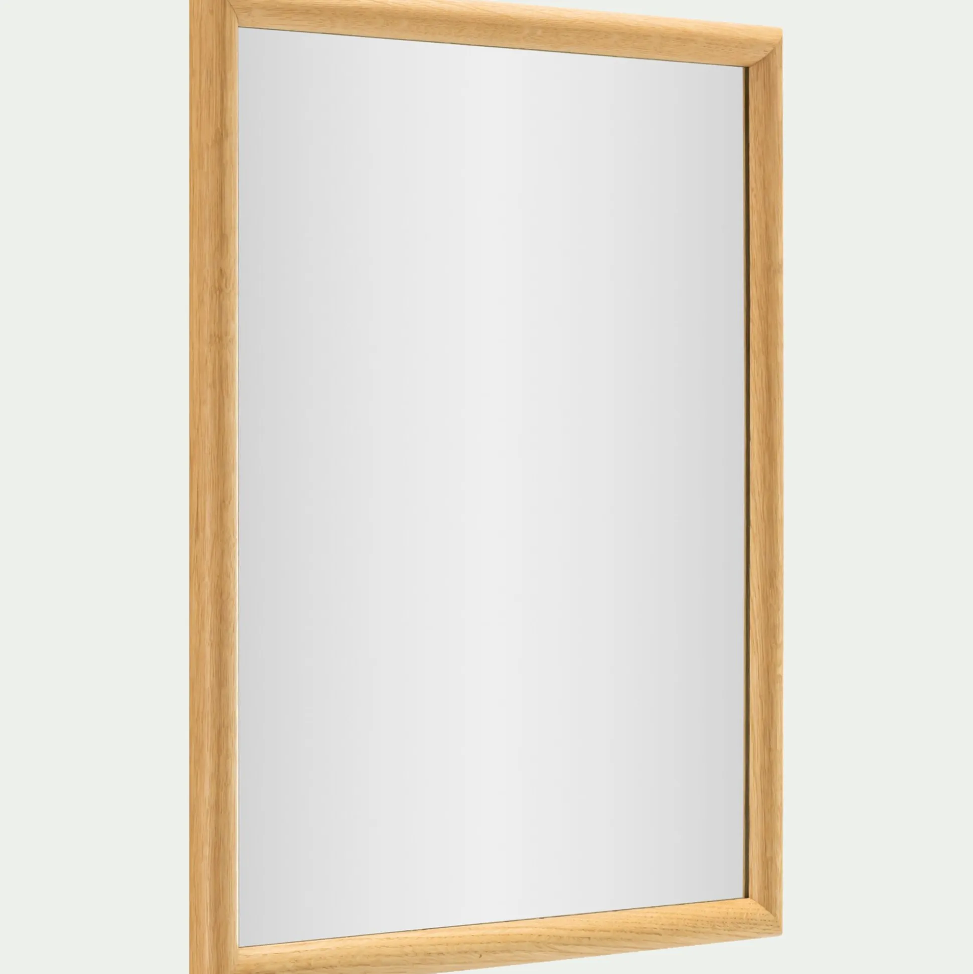 Miroir en bois de chêne 30x40cm - naturel