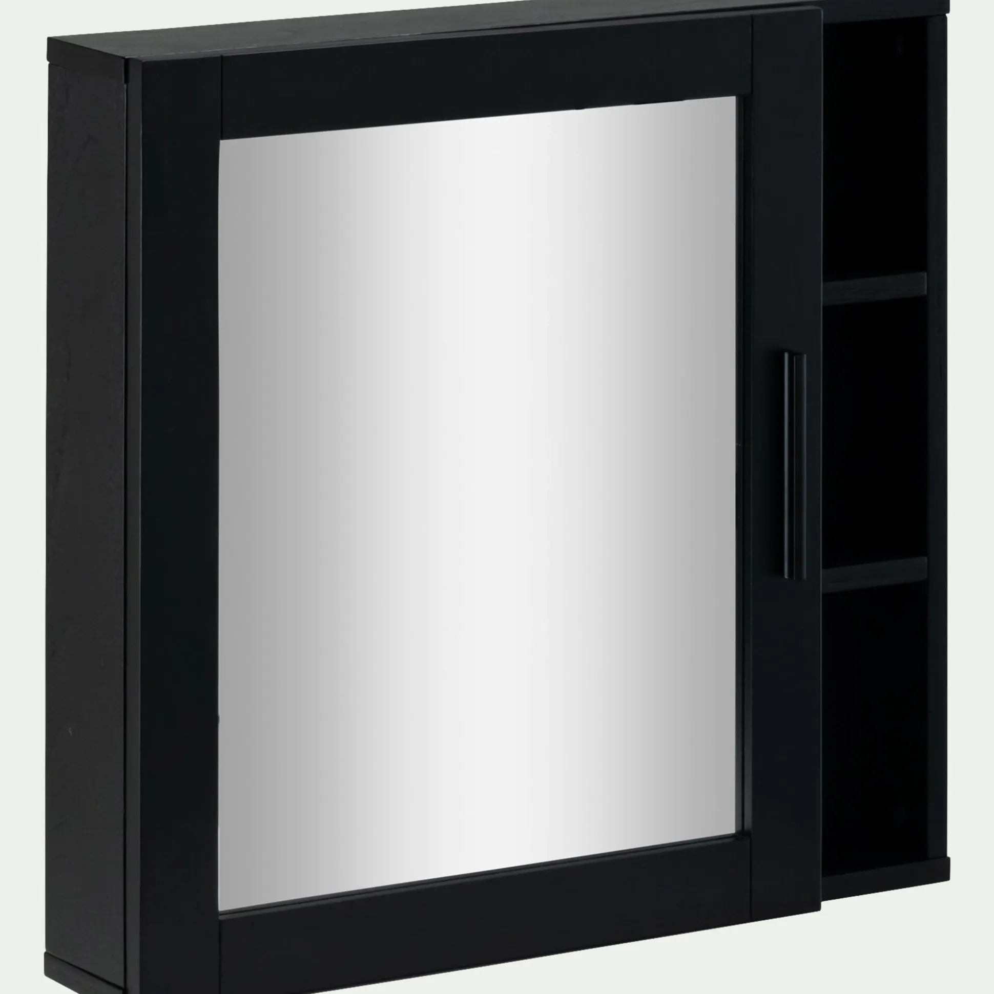 Miroir rectangulaire de salle de bain en bois de cèdre - L61,5cm
