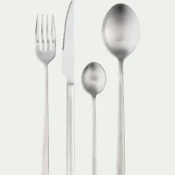 Ménagère 16 pièces en inox satiné