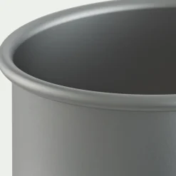 Moule à gâteau rond en aluminium D15xH10,2cm - argenté