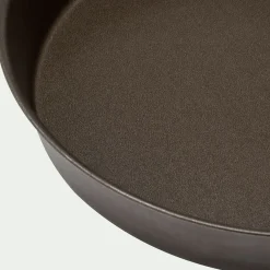 Moule à manqué rond en acier D20cm - marron