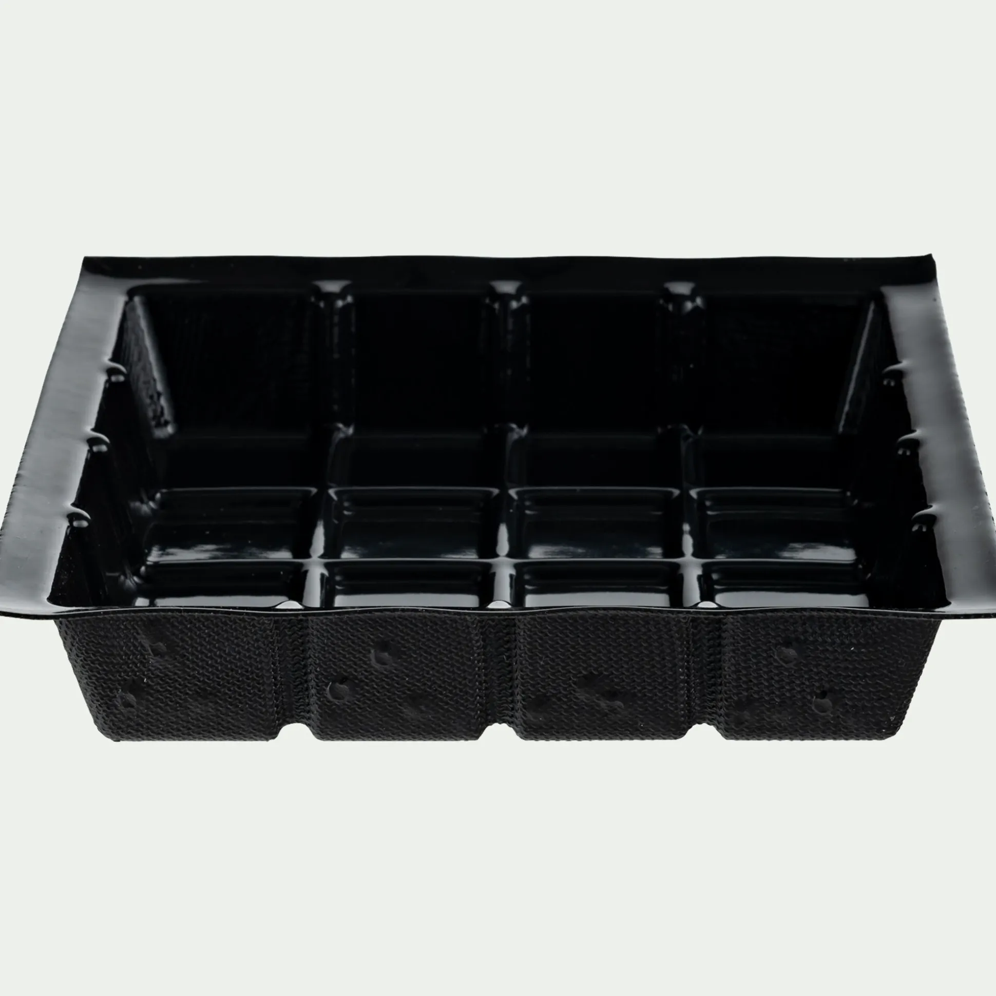 Moule tablette en fibre de verre et silicone 21x21cm - noir