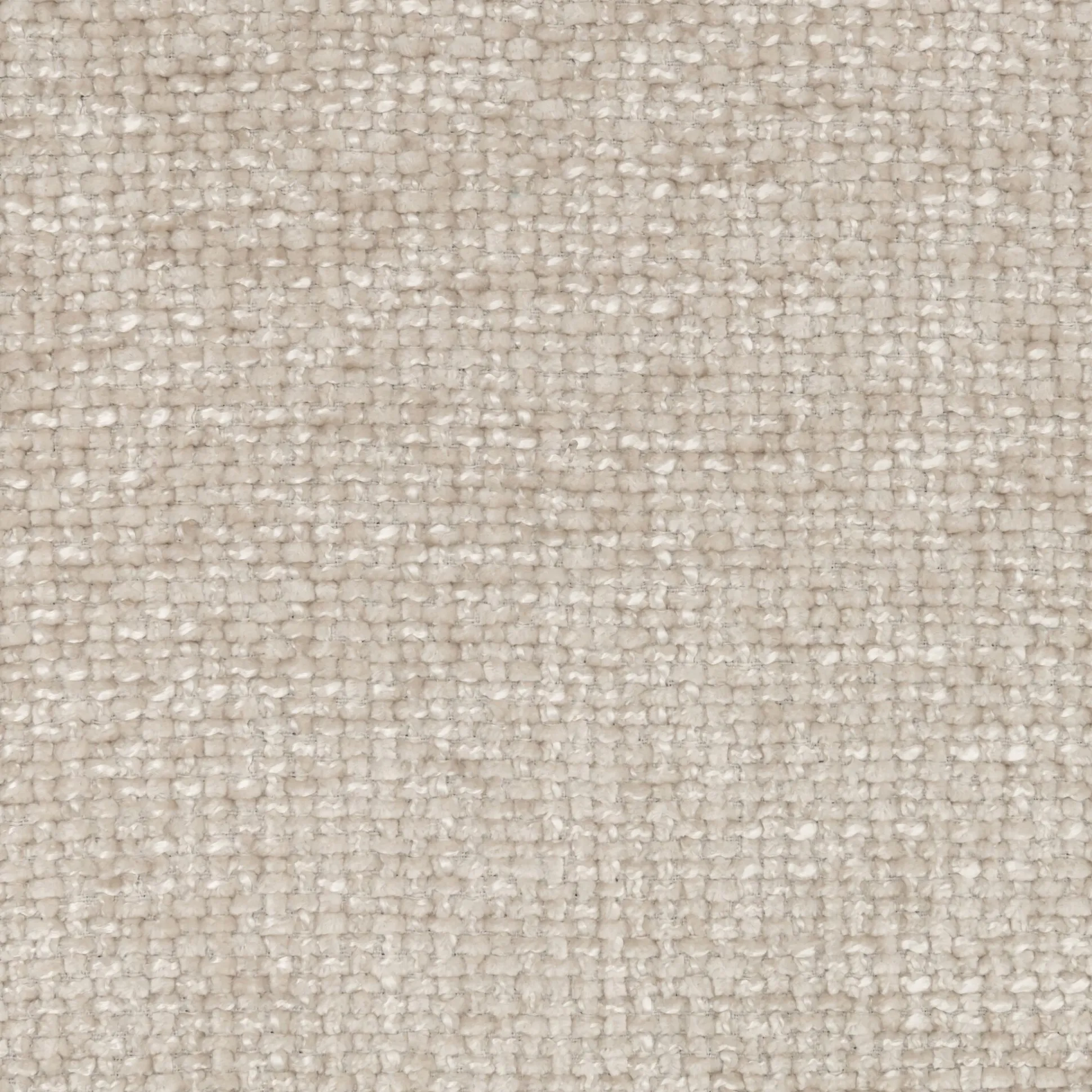 Méridienne en tissu chenille - beige roucas