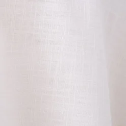 Nappe ronde en coton D150cm - blanc écru