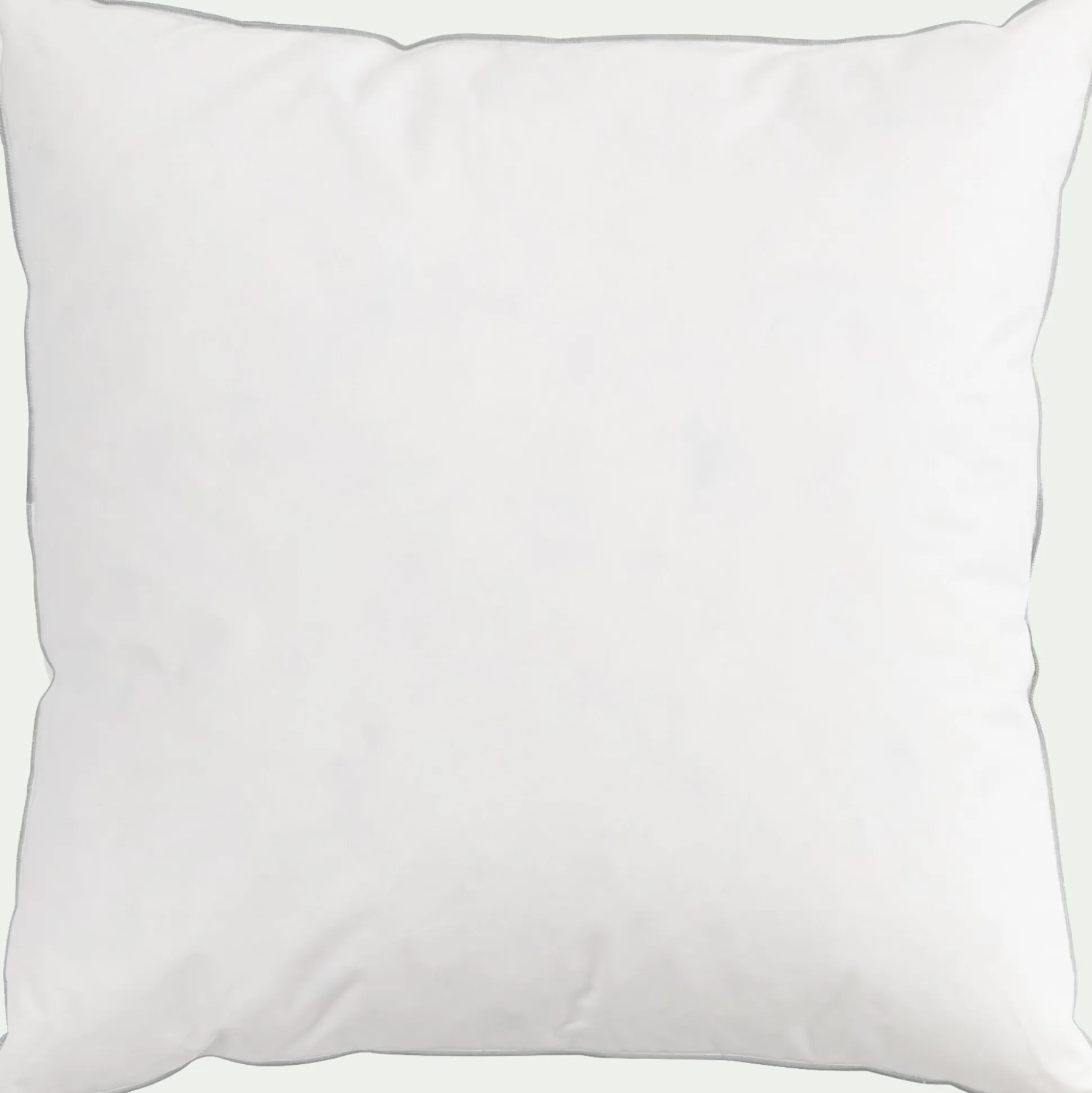Oreiller moelleux en plumettes de canard - blanc 65x65cm