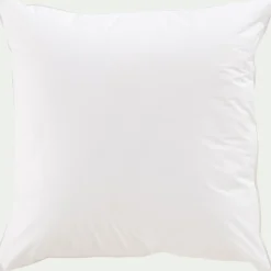 Oreiller sensation mémoire de forme en fibre gel 65x65cm