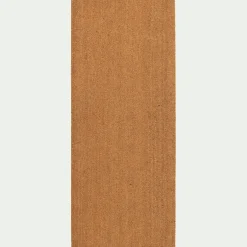 Paillasson en fibres de noix de coco et revers en vinyle - naturel 60x150cm