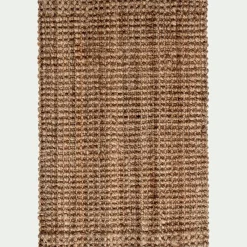 Paillasson en jute bouclée - naturel 50x70cm