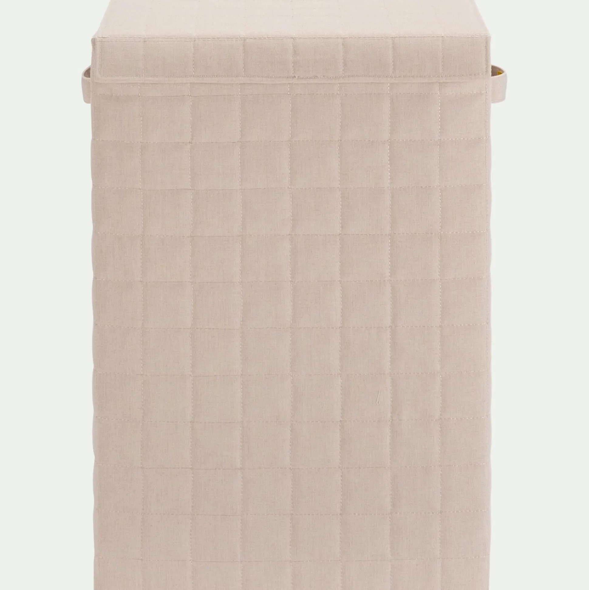 Panier à linge pliable en tissu H60cm - beige
