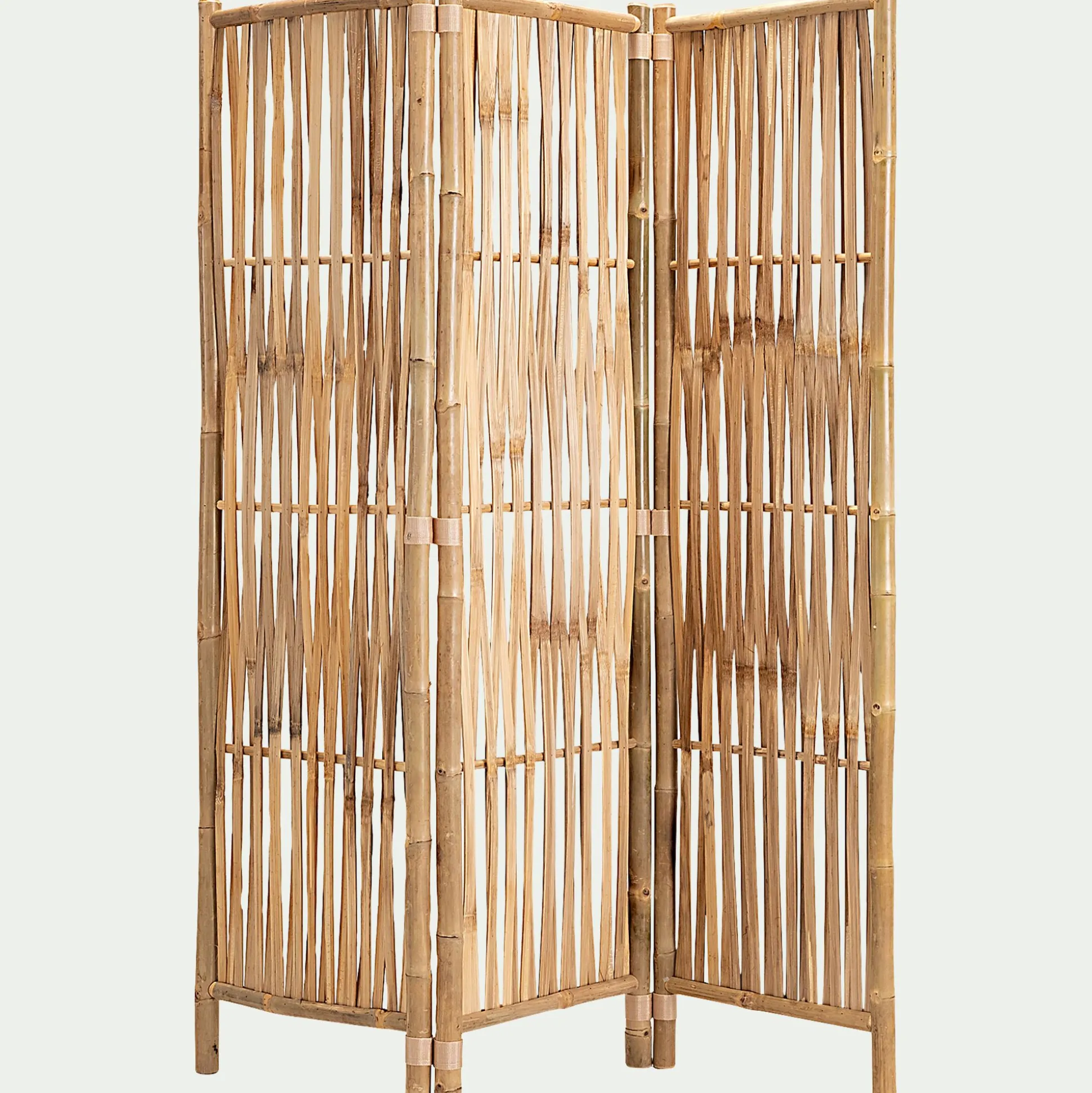 Paravent 3 volets en bambou - L139cm