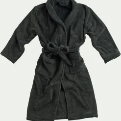 Peignoir en coton L/XL - vert