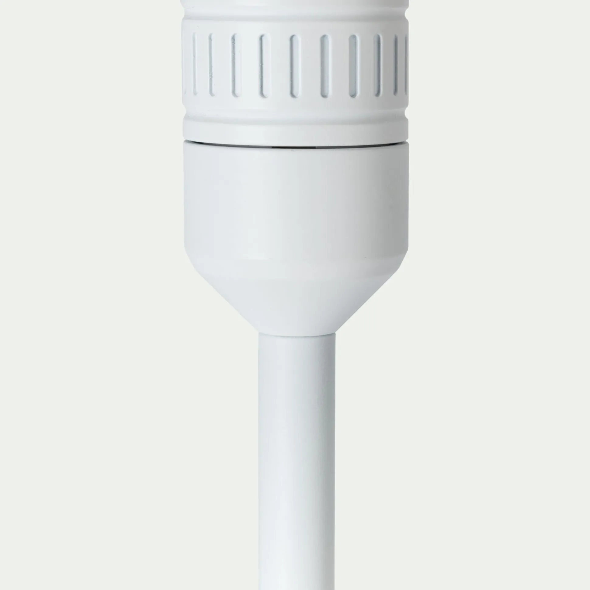 Pied de lampadaire - blanc H146cm