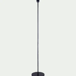 Pied de lampadaire en métal - H140cm noir