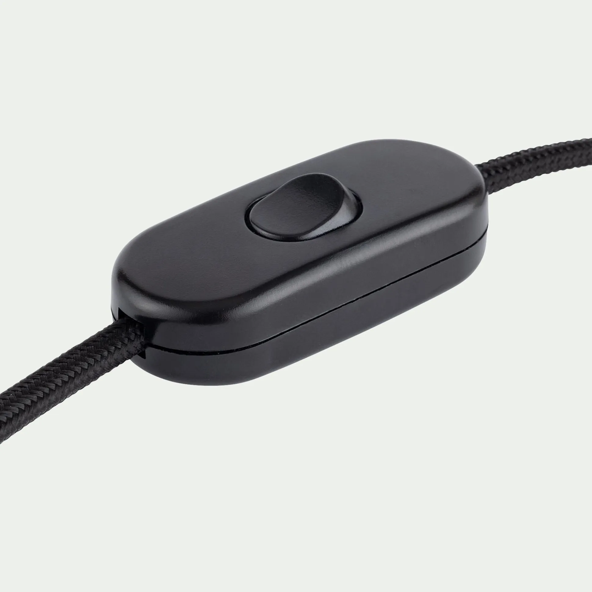 Pied de lampe électrifié en céramique D16,5cm - jaune argan