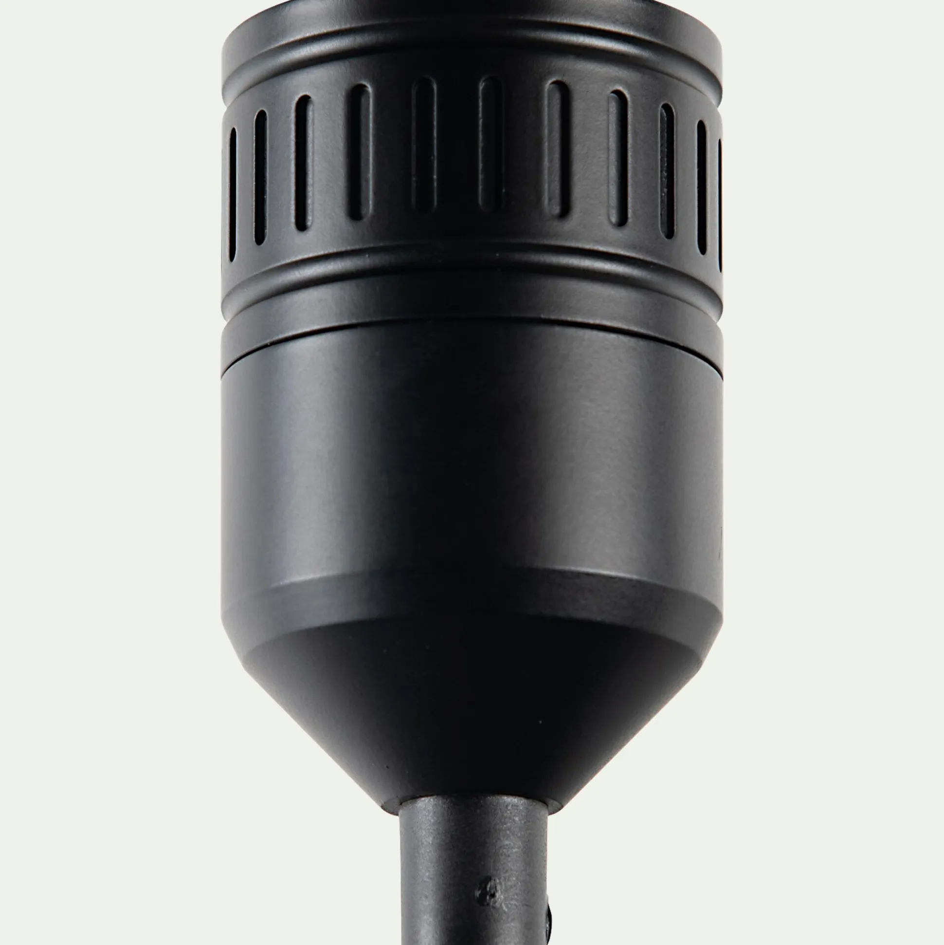 Pied de lampe à poser - noir H37,2cm