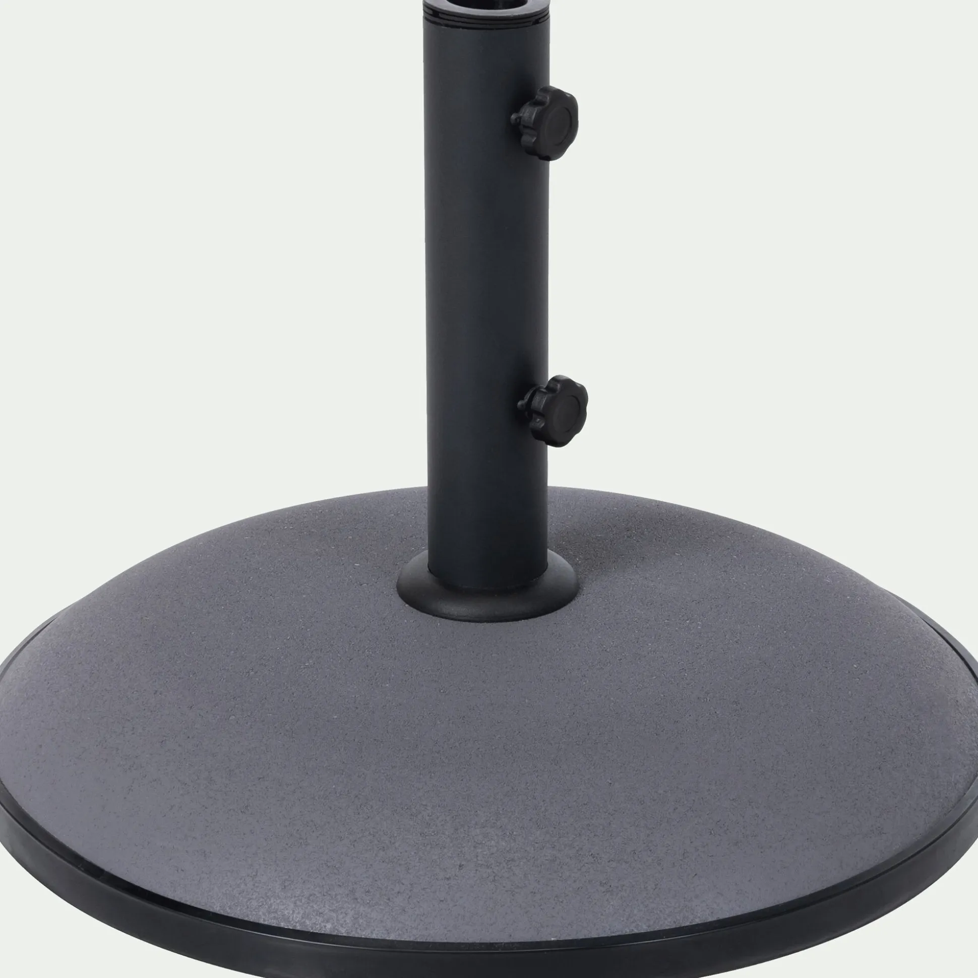 Pied de parasol en ciment 30kg gris restanque