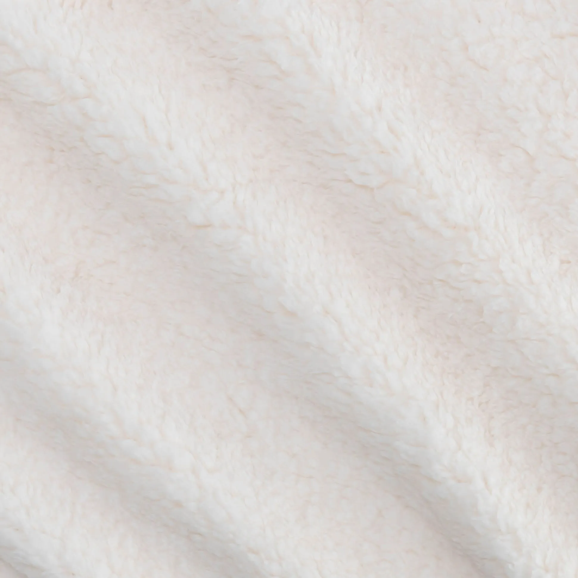 Plaid imitation fourrure - blanc 130x170cm