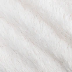 Plaid imitation fourrure - blanc 130x170cm