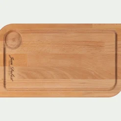 Planche à découper en bois de hêtre L39cm - bois clair