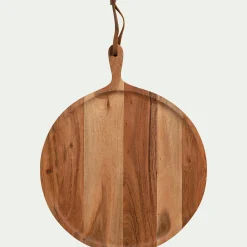 Planche à découper ronde en acacia D40cm