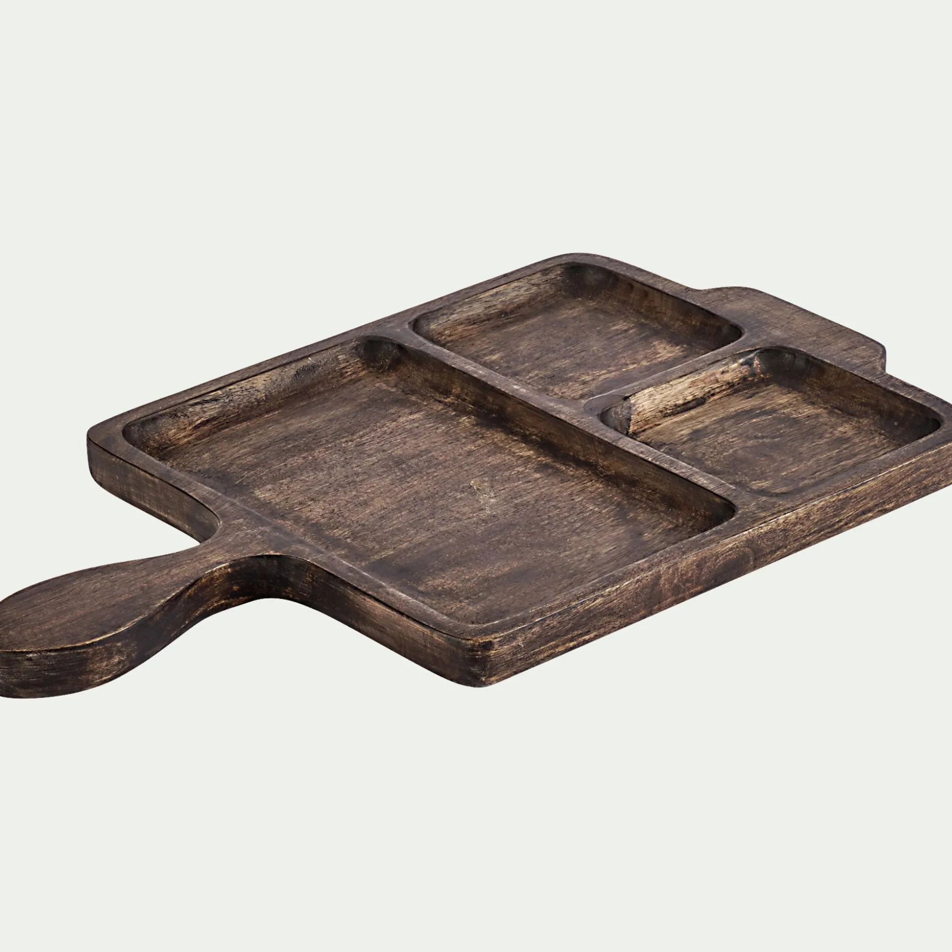 Planche de présentation en bois de manguier L43,5cm - marron