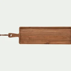 Planche de présentation sur pied en bois d'acacia L74cm - naturel