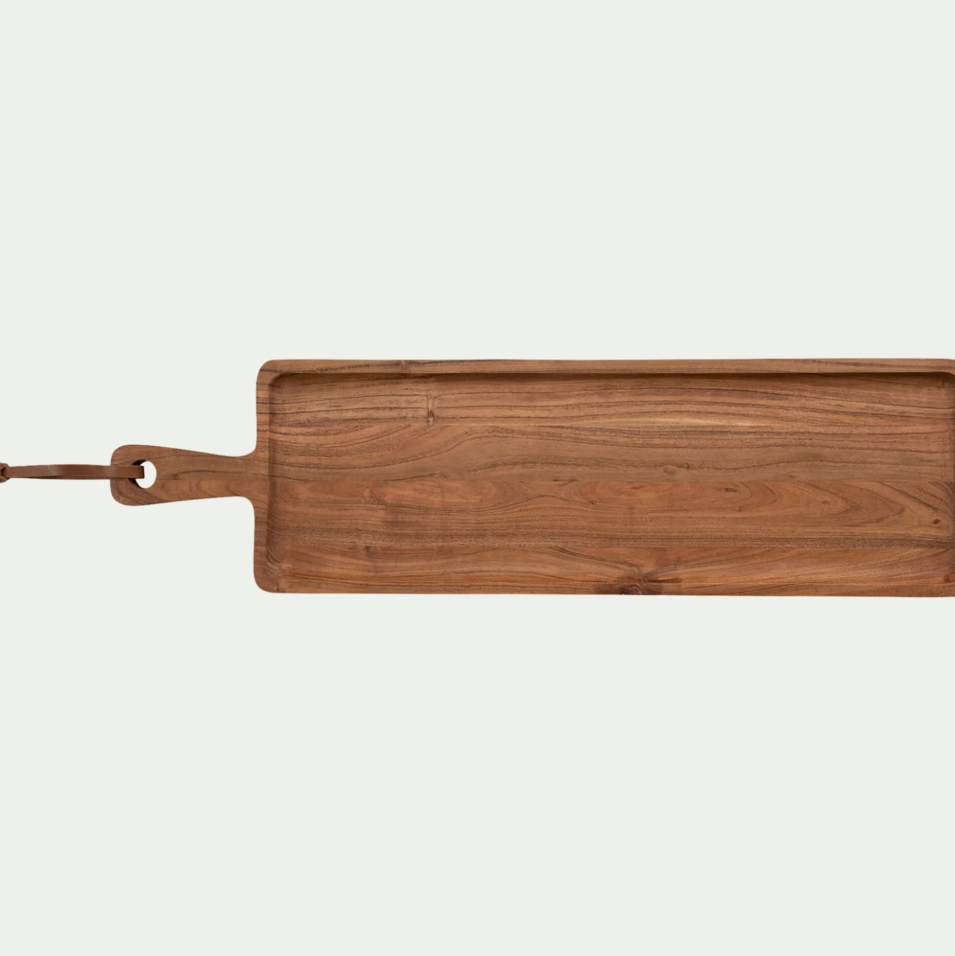 Planche de présentation sur pied en bois d'acacia L74cm - naturel