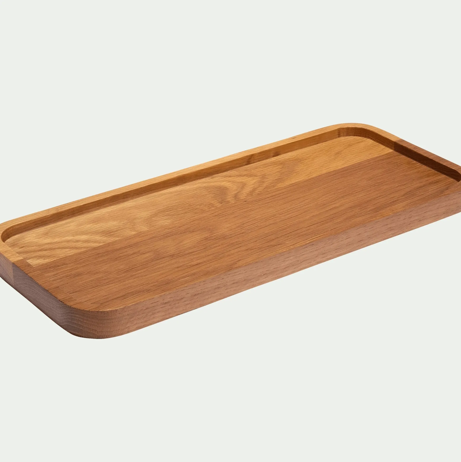 Plateau en bois de manguier 35cm - naturel