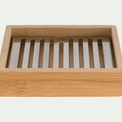 Porte savon en bambou - naturel