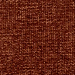 Pouf en tissu chenille - brun rustrel